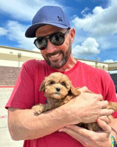 Happy puppy day!!! #LadyBelle the #Cavapoo